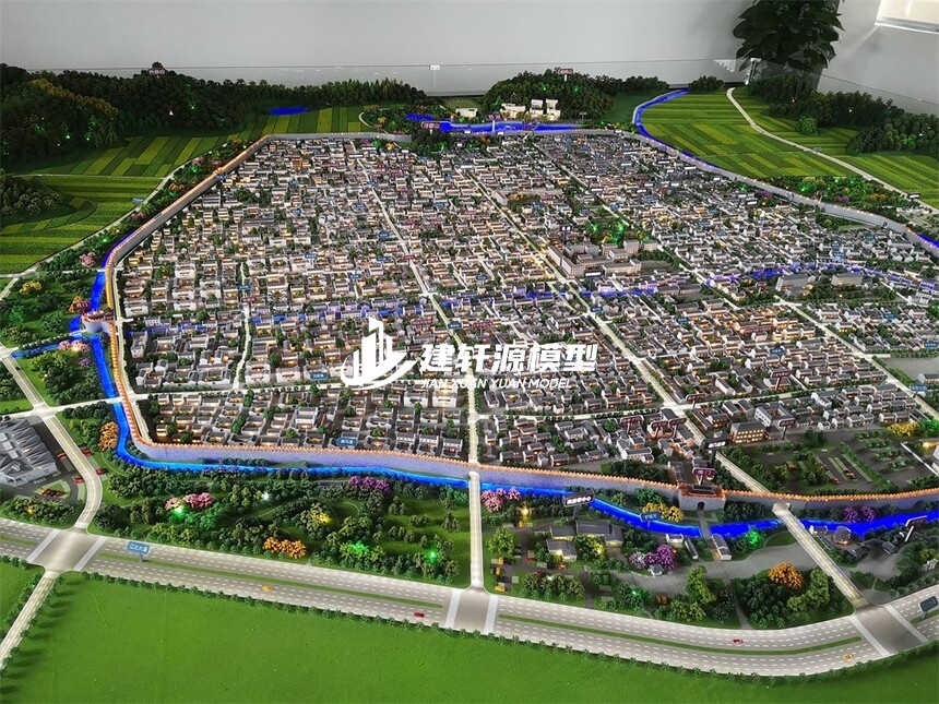 海珠城市规划模型